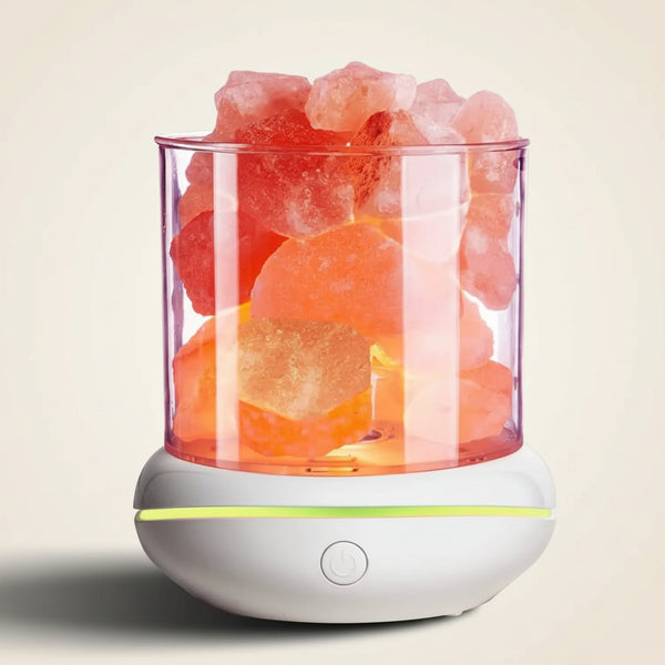 Himalayan Rose Crystal Lamp