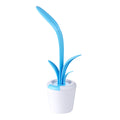 Modern USB LED Desk Lamp - blue USB LED desk lamp modern compact study lamp | Lumafye