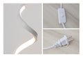 Modern Minimalist Table Lamp - gold and white table lamp pair bedroom nightstand | Lumafye