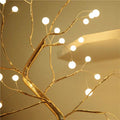 LED Copper Wire Fairy String Light - USB powered warm white string lights ambient glow | Lumafye