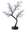 Rose Fairy Tree Desk Lamp - rose petal tree lamp color variety bedroom gift table light | Lumafye