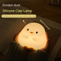 Duck LED Silicone Night Light - auto-off timing function duck silicone bedside lamp | Lumafye