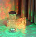 Led Crystal Rechargeable Bedroom Atmosphere Table Lamp - RGB crystal waist lamp with colorful ambient light glow | Lumafye
