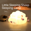 Sheep Silicone Rechargeable Night Light - rechargeable touch dimmer sheep lamp warm white cozy bedside light | Lumafye