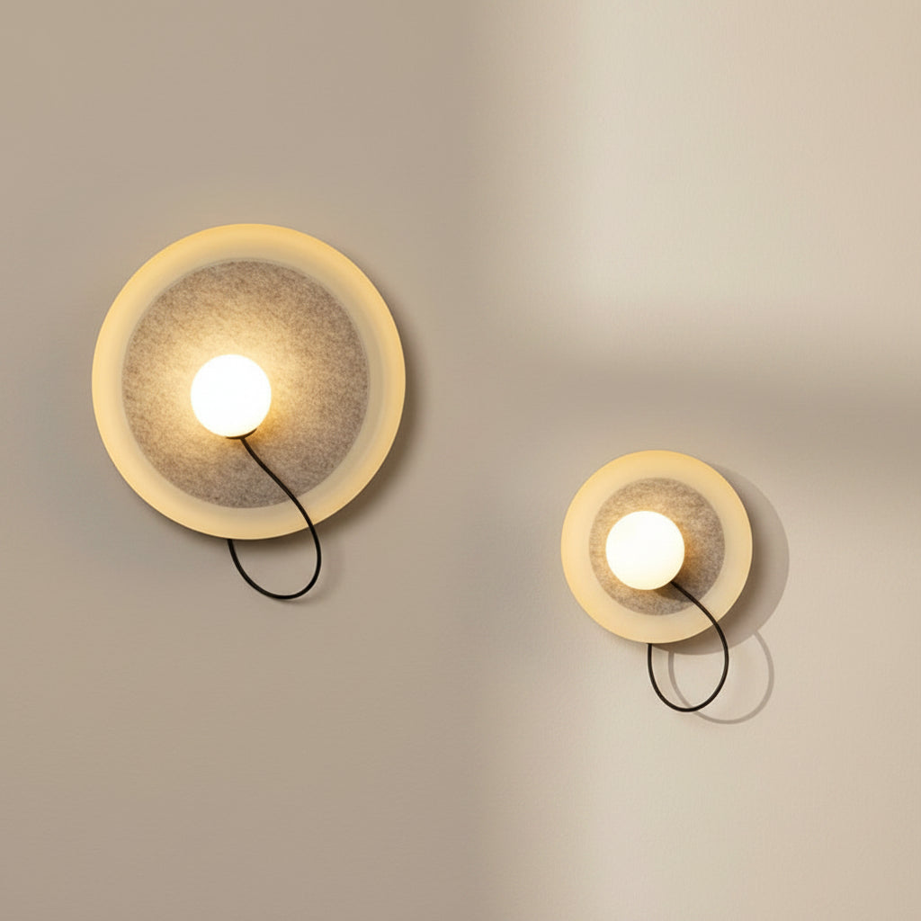 Modern Magnetic Wall Sconce - matte black magnetic wall lamp no drill modern lighting | Lumafye