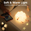 Sheep Silicone Rechargeable Night Light - silicone sheep night light 15 30 60 minute timer children room decor | Lumafye