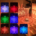 Facet Diamond Crystal Table Lamp