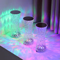 Facet Diamond Crystal Table Lamp