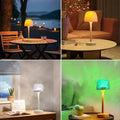 Ripple Glow Mushroom Lamp – full color spectrum display