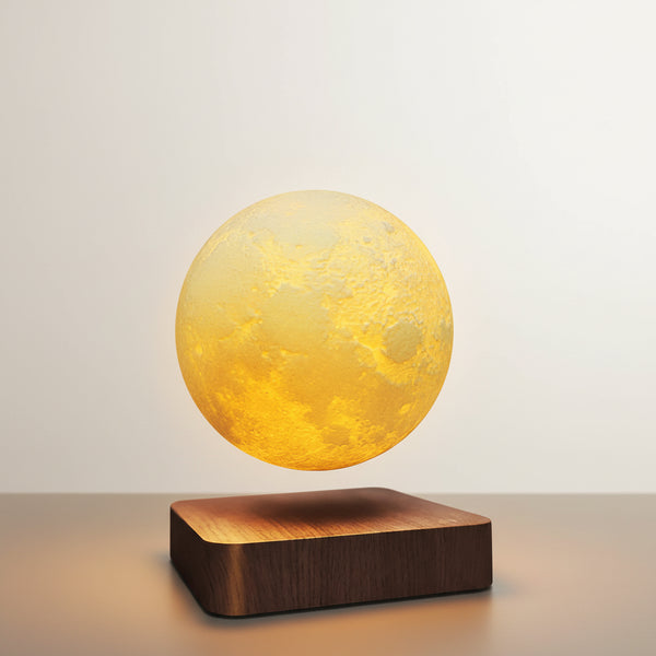 Lunar Float Lamp — Magnetic Levitating 3D Moon Light