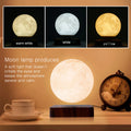 Lunar Float Lamp — Magnetic Levitating 3D Moon Light