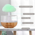 Storm Cloud Glow Lamp — Rain & Aroma Diffuser Night Light